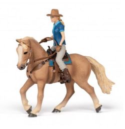 PAPO - CHEVAL WESTERN ET SA CAVALIÈRE #51566